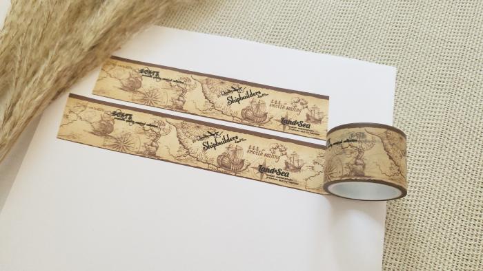 Washi Tape Weltkarte